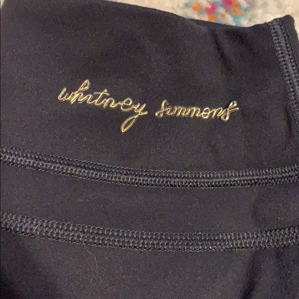 Whitney Simmons Gymshark leggings.